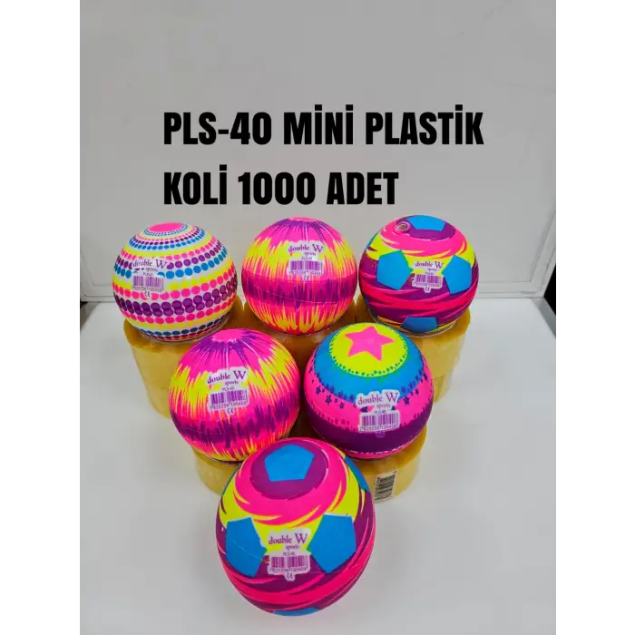 MİNİ PLASTİK TOP PLS-40 (PKT-10LU)