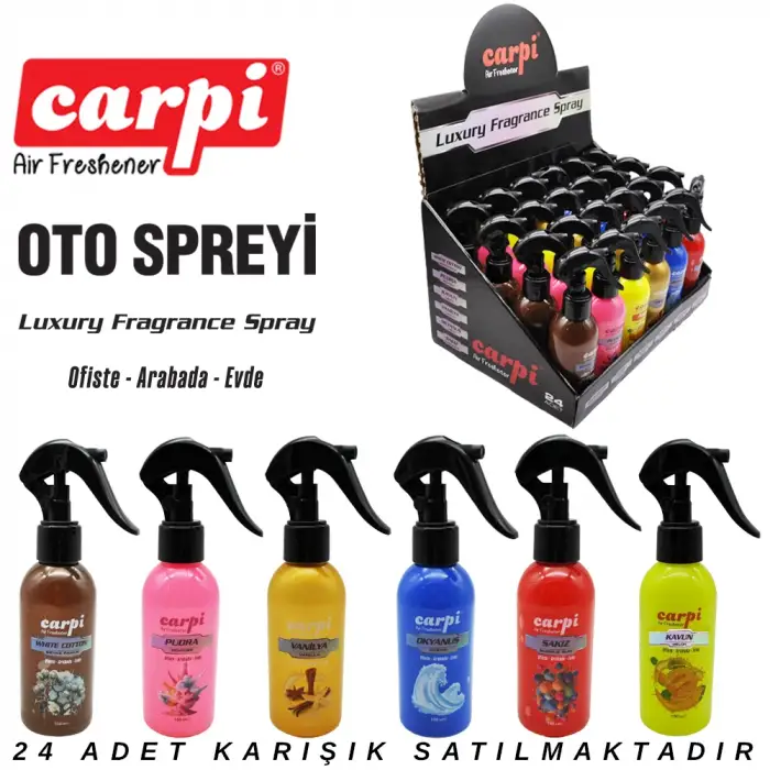 CARPİ ODA OTO KOKUSU 150 ML 0940470 (PKT-24 LÜ)