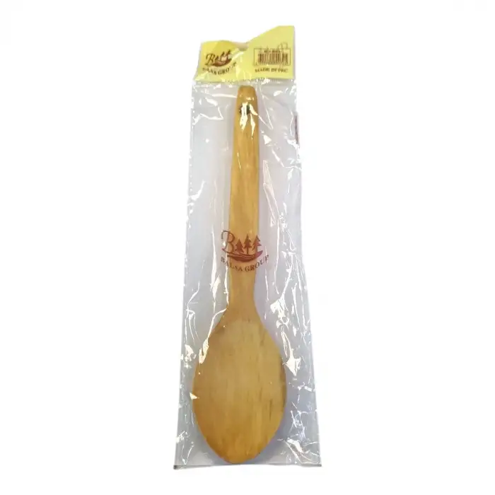 BALSA AHŞAP KAŞIK VERNİKLİ 23 CM 28A
