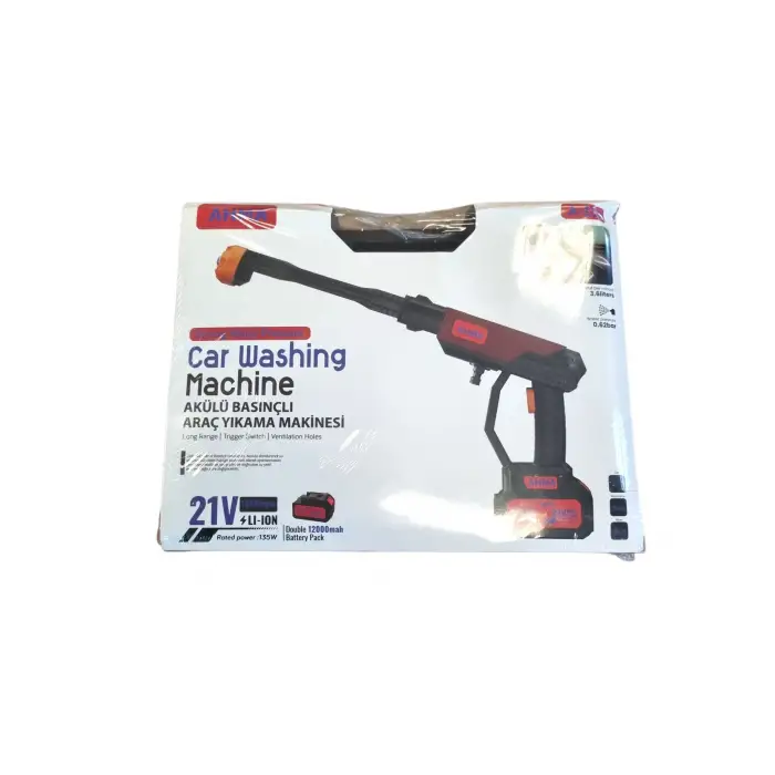 AHMA AKÜLÜ BASINÇLI ARAÇ YIKAMA MAKİNESİ A-130