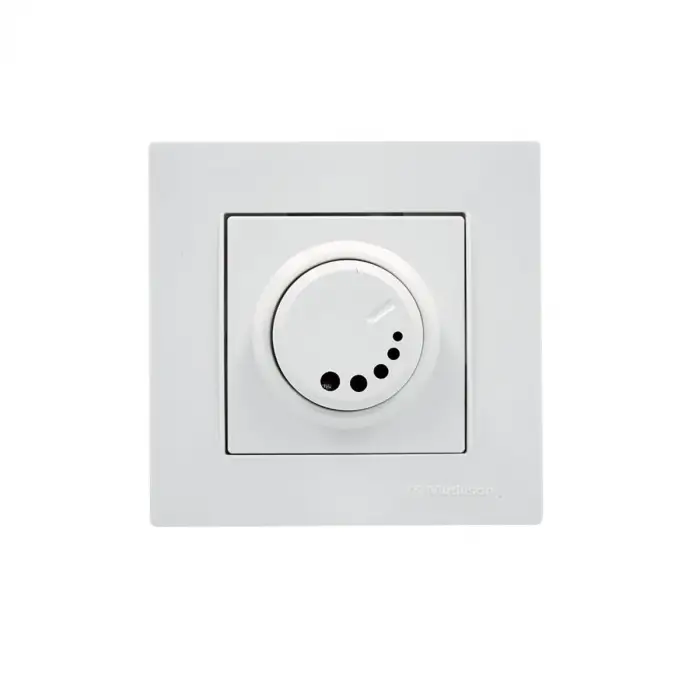 MUTLUSAN RL IŞIKLI DİMMER 600W BEYAZ POŞ.(PKT-8Lİ)