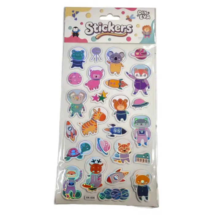 EVA STİCKER XK-006 (PKT-12 Lİ)