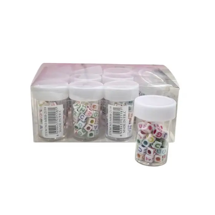 MERBAH HARFLİ BONCUK MRB-2118 (PKT-12 Lİ)