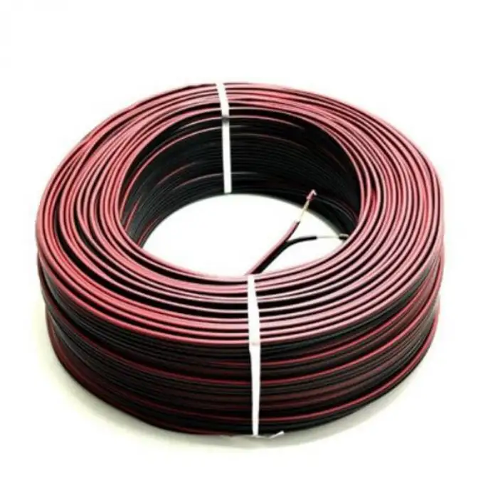 ODAK KORDON KABLO CCA 2 X 0.75MM SİYAH(TP-100 MT)