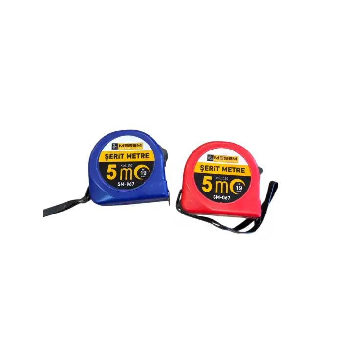 MEŞEM ÇELİK ŞERİT METRE 5X19 MM SM-067 151(DZ-12)