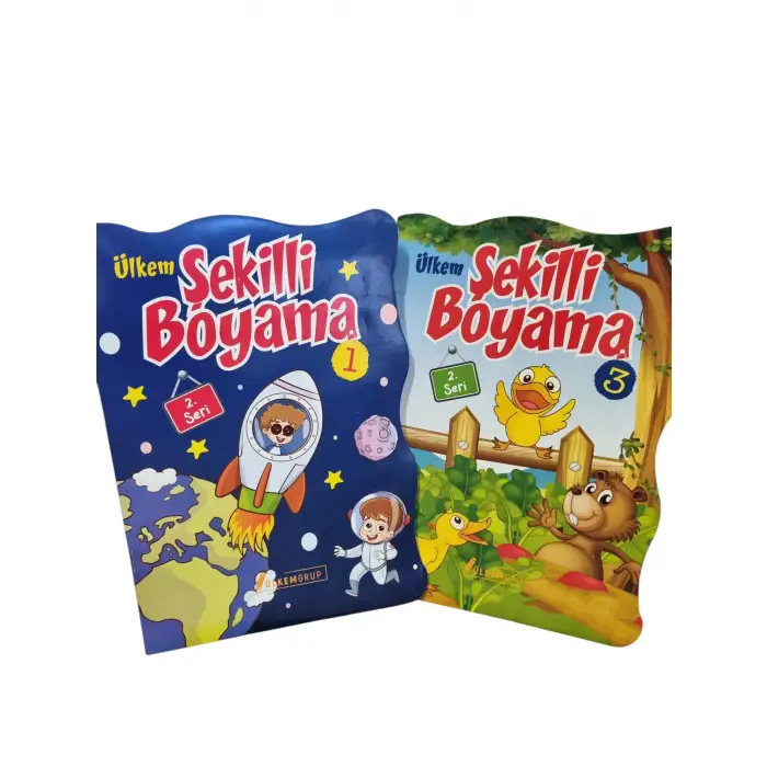 ÜLKEM ŞEKİLLİ BOYAMA 48 SAYFA (PKT-40 LI)