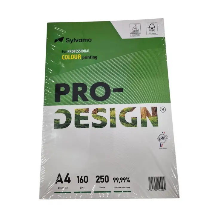 PRO-DESİNG A4 160 GR 250 Lİ GRAMAJLI KAĞIT