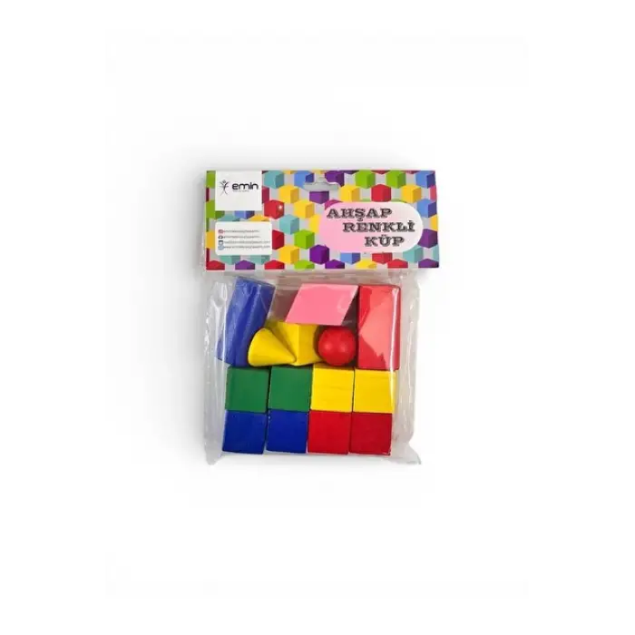 EMİN İŞ 14 LÜ GEOMETRİK AHŞAP ŞEKİLLER EM-5051