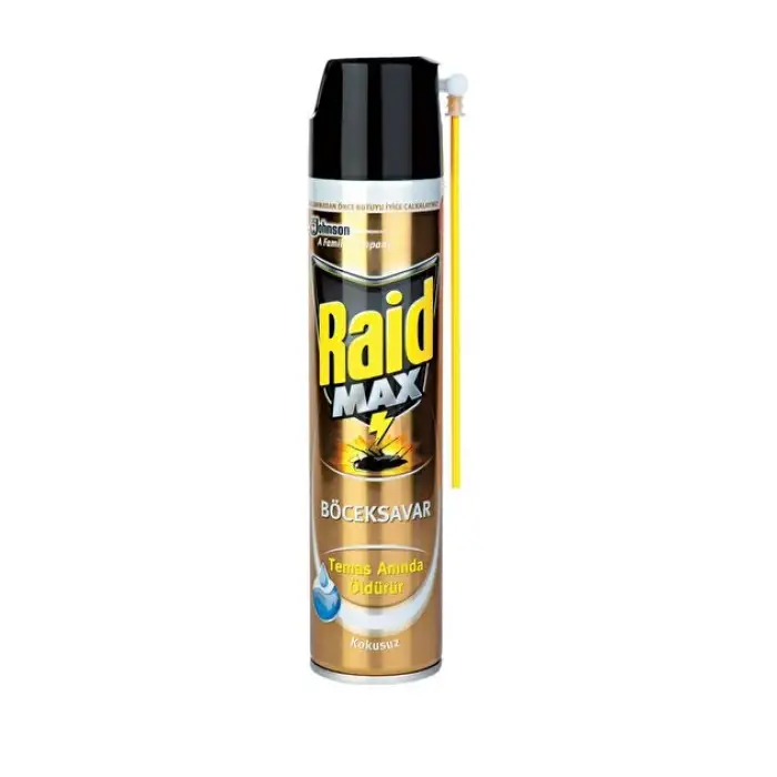 RAİD MAX BÖCEKSAVAR KOKUSUZ 300 ML (PK-12 Lİ)