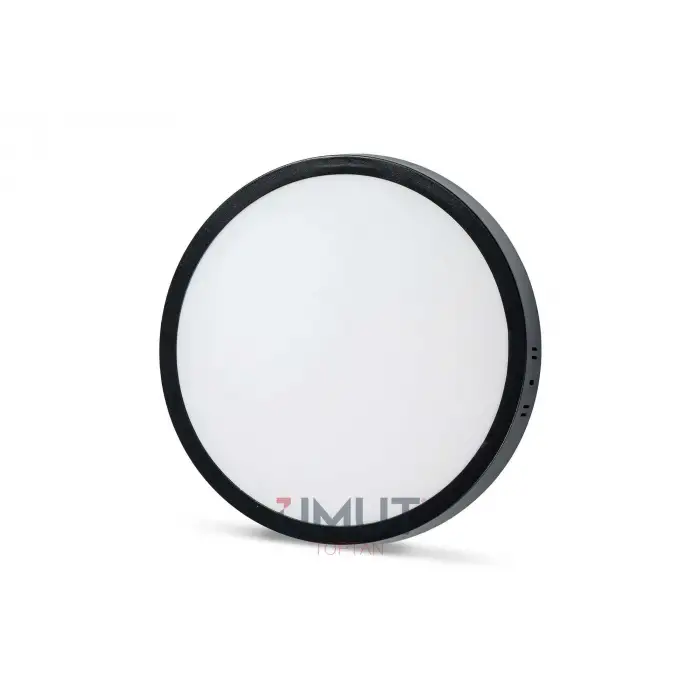 NOAS PANEL LED YUVARLAK S/Ü 24 W SİYAH KASA YL14-2400-S