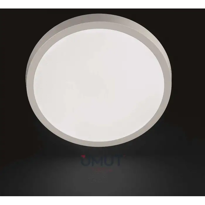 NOAS PANEL LED YUVARLAK S/Ü 24 W SİYAH KASA YL14-2400-S