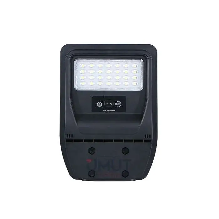 HOROZ GRAND LED SOLAR SOKAK ARMATÜRÜ SİYAH 1200 W