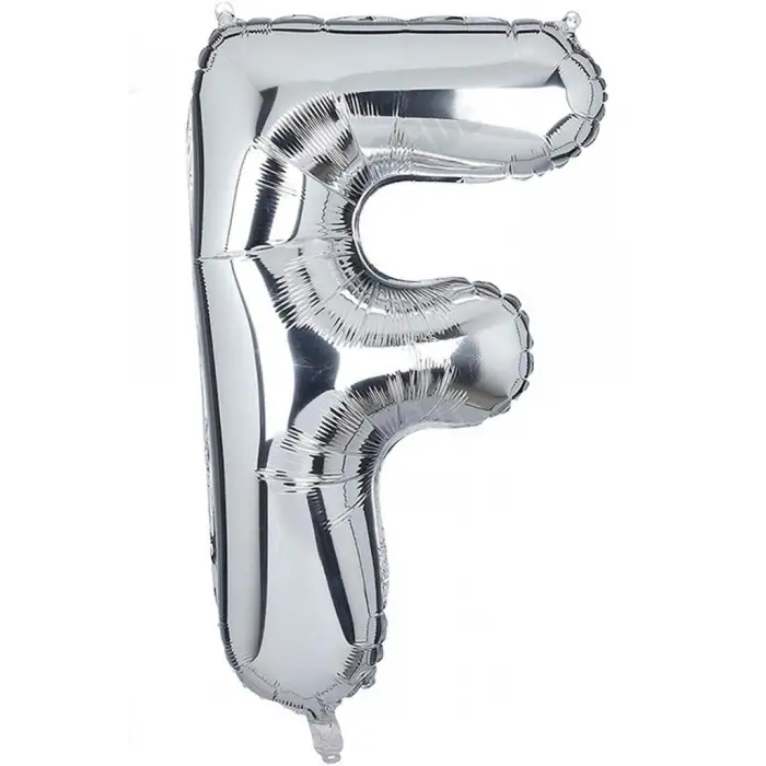40X102 CM F HARLİ GÜMÜŞ FOLYO BALON