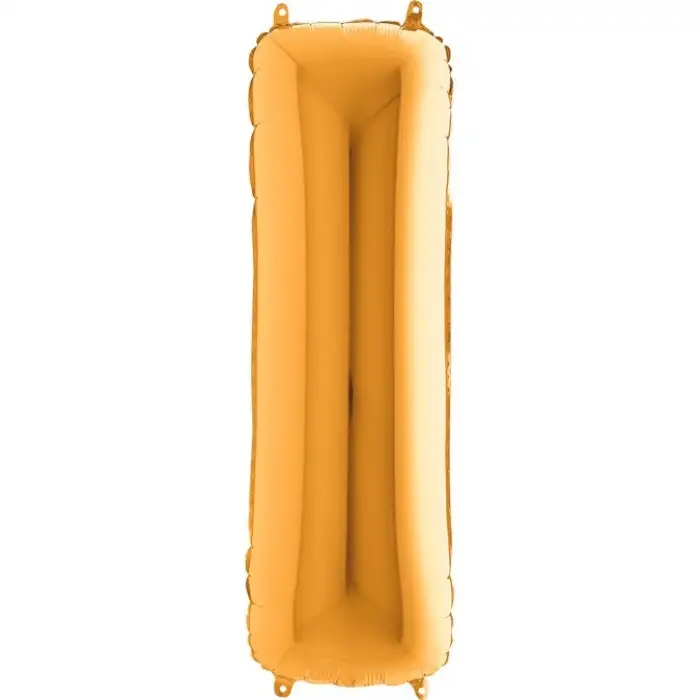 40X102 CM I HARFLİ ALTIN FOLYO BALON