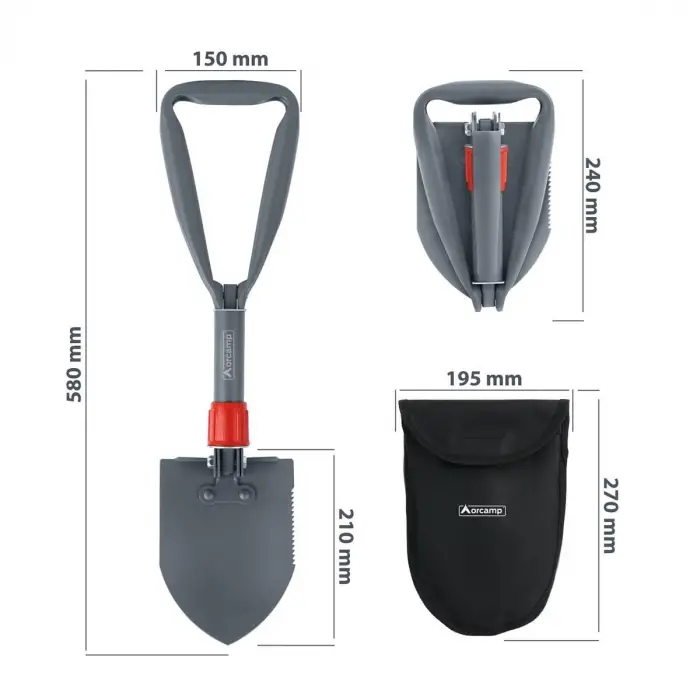 ORCAMP TERRA KAZMA KÜREK SETİ XL OUT-4102
