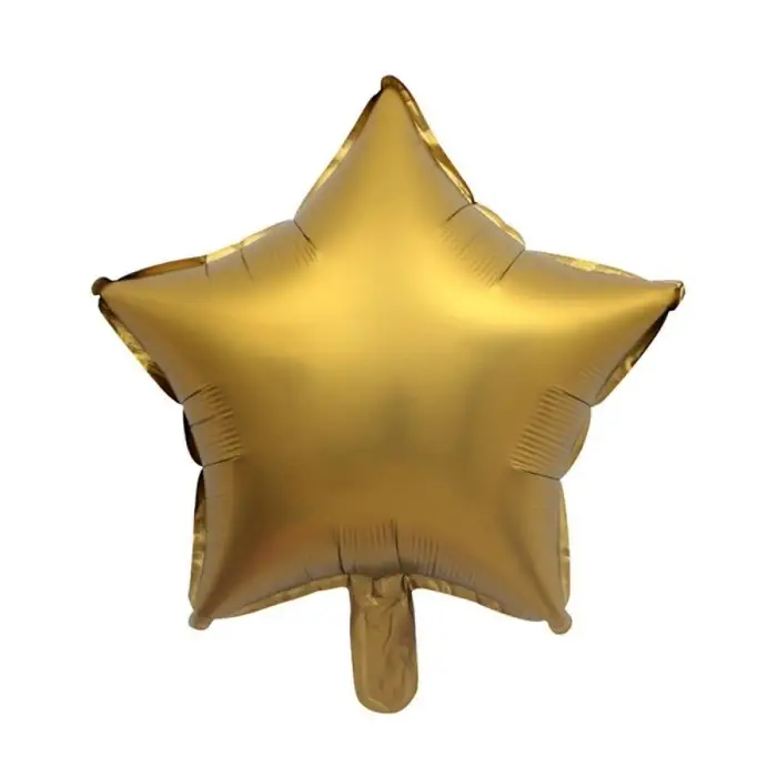 18/45 CM ALTIN YILDIZ FOLYO BALON