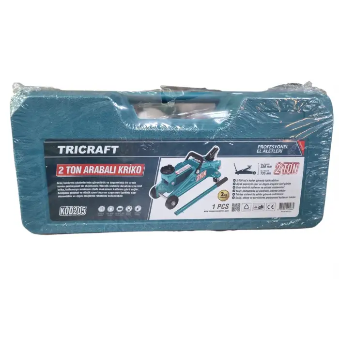 TRICRAFT ARABALI KRİKO 2 TON KOD:205