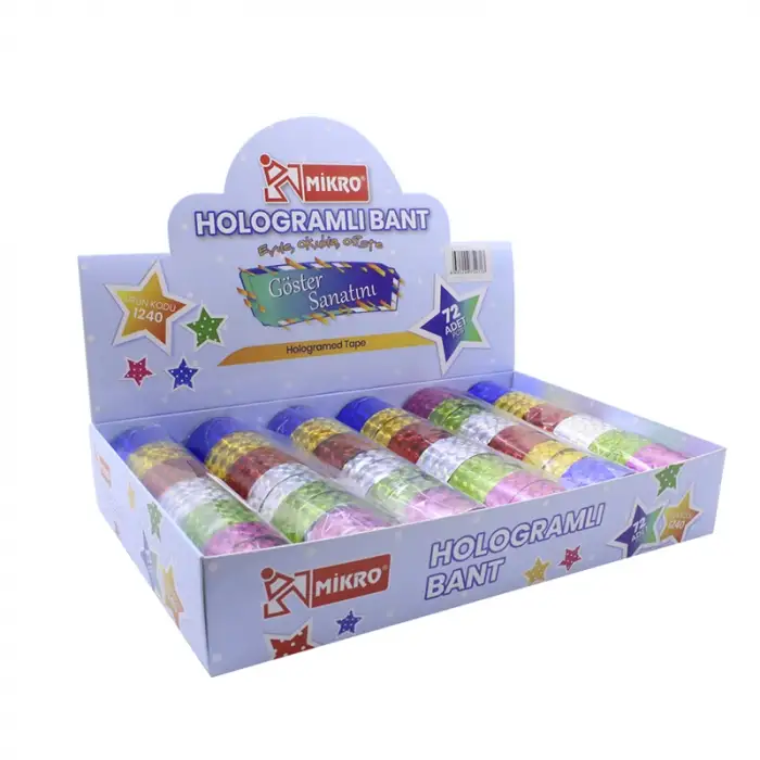 MİKRO HOLOGRAMLI BANT 1240 (PKT-12 Lİ KT-72 Lİ)