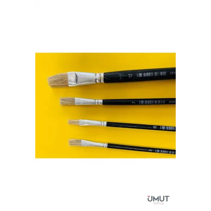 NEON YAĞLI BOYA FIRÇASI NO:6 HKD-0299 (PKT-12Lİ)