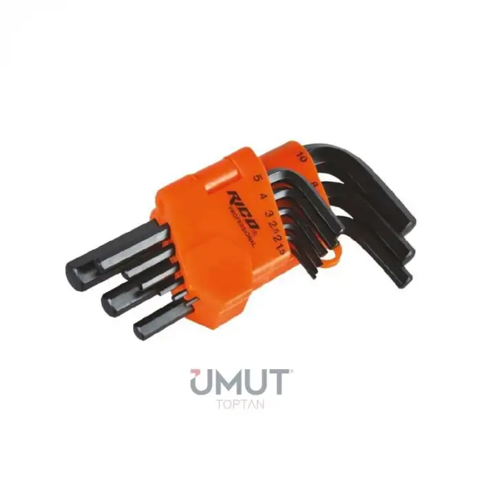 RICO TORX ALYAN ANAHTAR KISA 9 PARÇA 013-RC3199