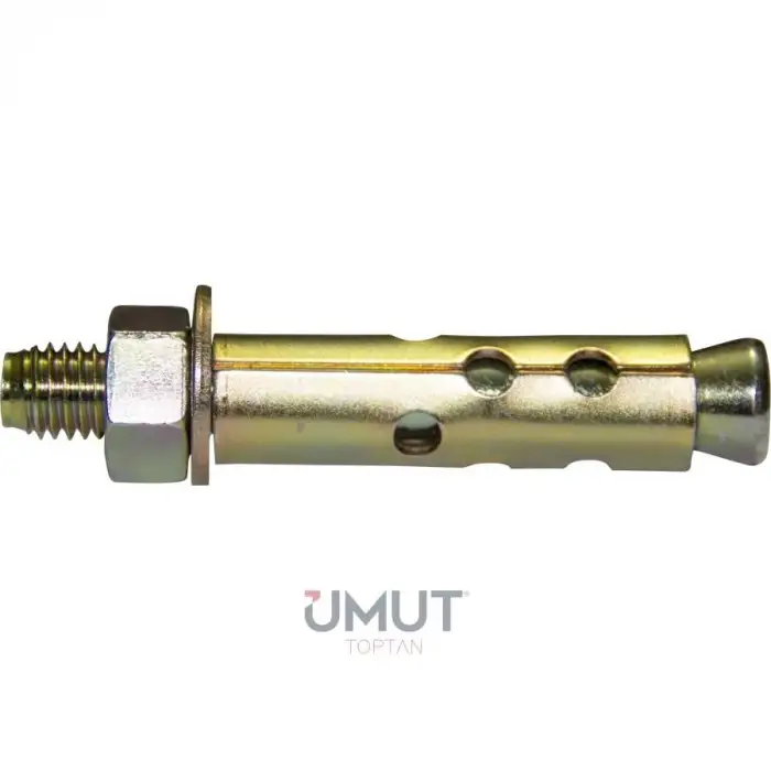 BEŞEL ÇELİK DÜBEL GÖMLEKLİ M12X90 (PKT-35 Lİ)