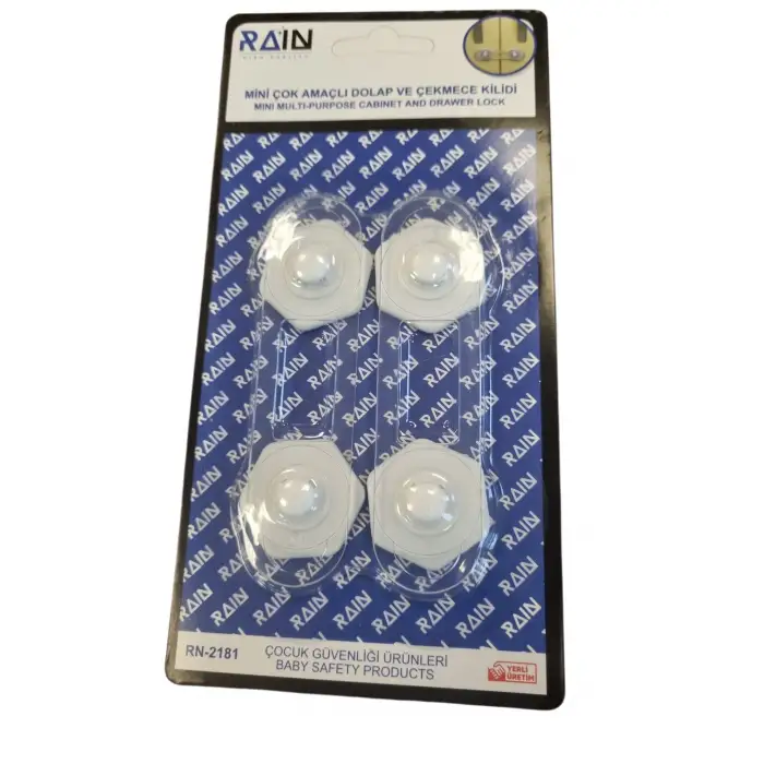 RAIN MİNİ DOLAP VE ÇEKMECE KİLİDİ 2 Lİ 2181