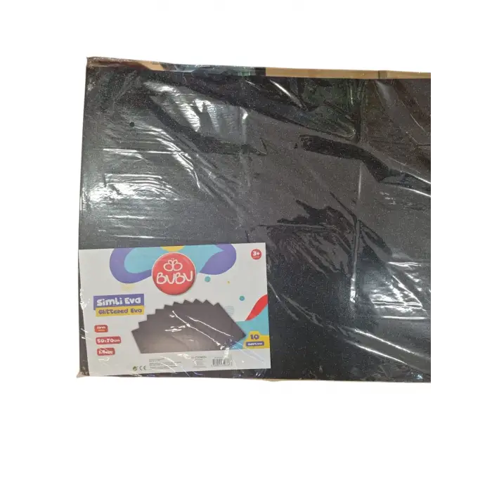 BU-BU 50X70 SİMLİ SİYAH RENK EVA 10 LU EV-0019