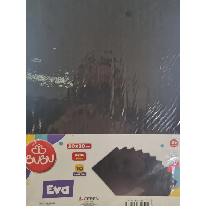BU-BU 20X30 SİYAH EVA 10 LU EV-0045