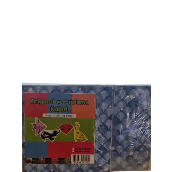 ORİGAMİ VE SÜSLEME KAĞIDI 30 LU