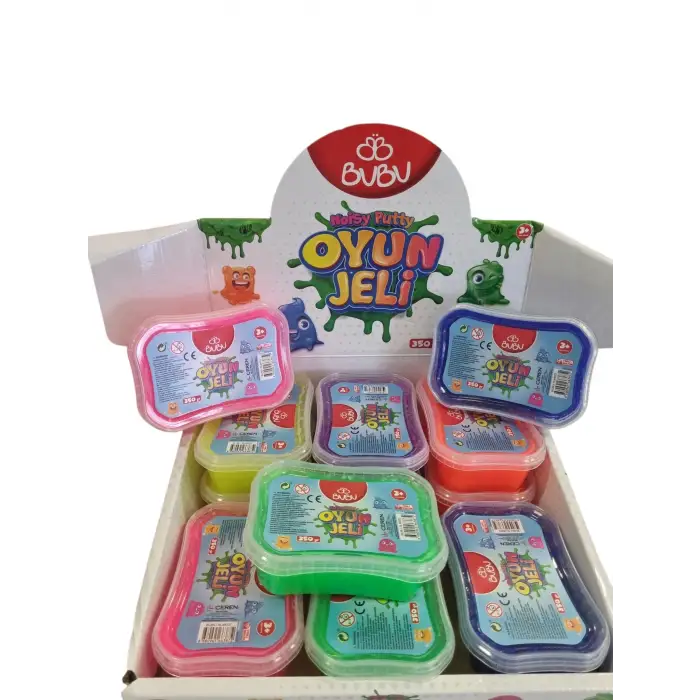 BU-BU OYUN JELİ ORTA BOY 350 GR SLM-022 (PKT-12Lİ)