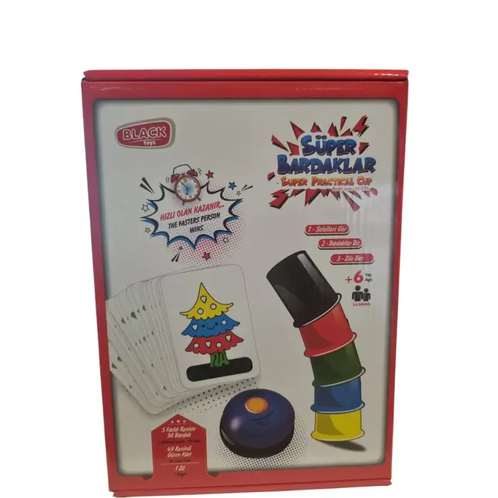 SÜPER BARDAKLAR BLACK-010