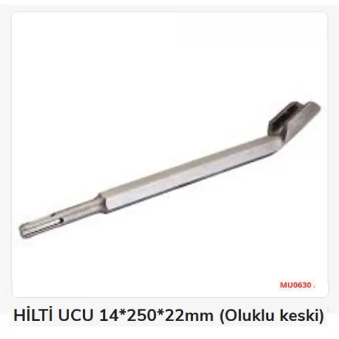 BAY-TEC SDS PLUS OLUKLU KESKİ 14X250X22 MM MU-630