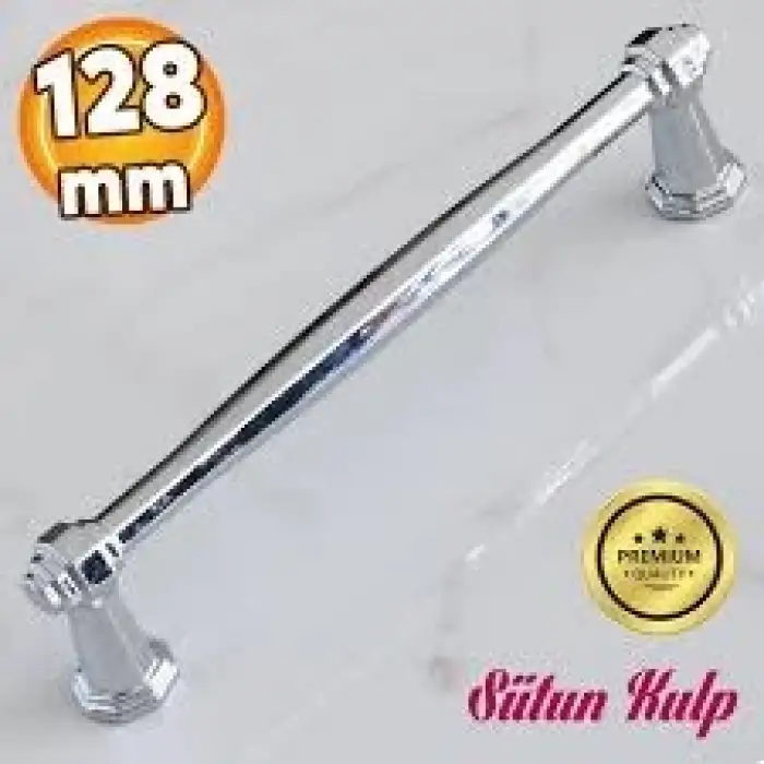 ÖZSAN SERÇE KULP KROM-KROM 128 MM 1421