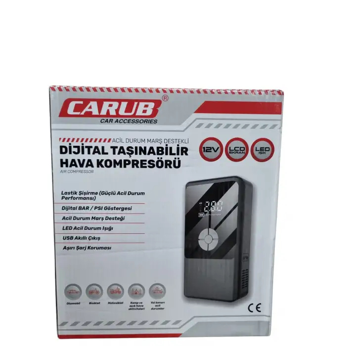CARUB HAVA KOMPRESÖRÜ DİJİTAL TAŞINA.12V 0470350