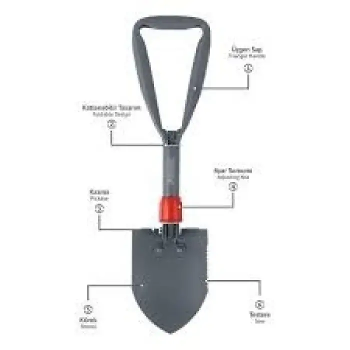 ORCAMP TERRA KAZMA KÜREK SETİ OUT-4101