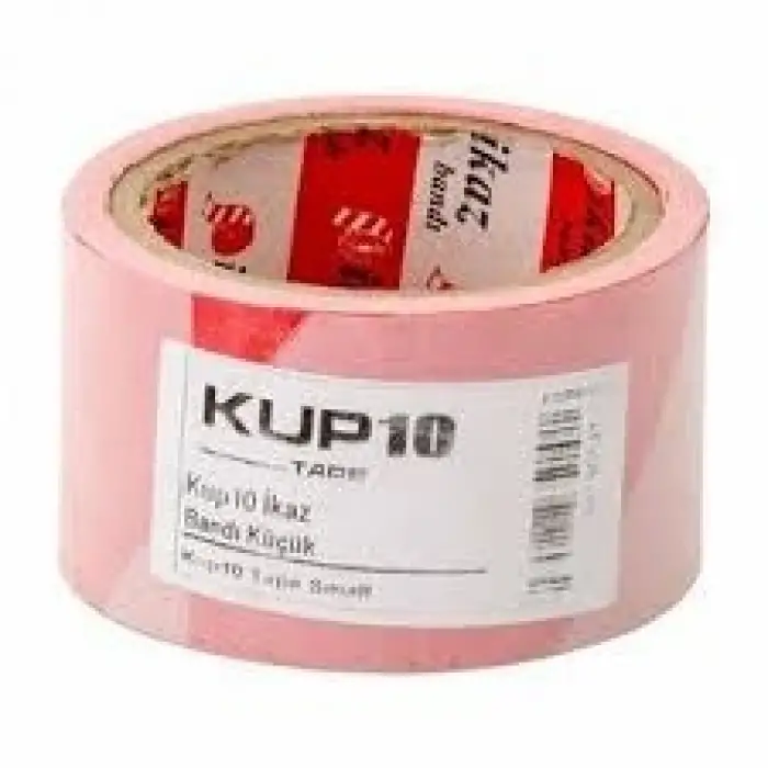 KUPA İKAZ BANDI KÜÇÜK 100 MT KUP-6053