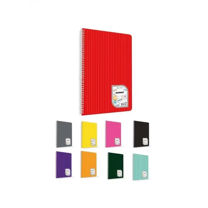 A4 METOT PP KAPAK SPİRALLİ 40-1 DEFTER (KOLİ-96LI)