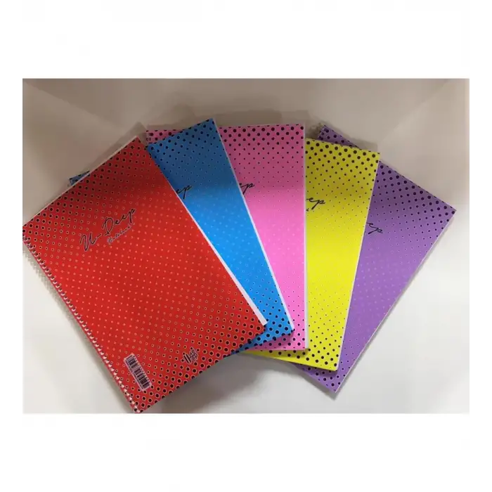 A4 METOT PP KAPAK SPİRALLİ 72-0 DEFTER(KOLİ-72Lİ)