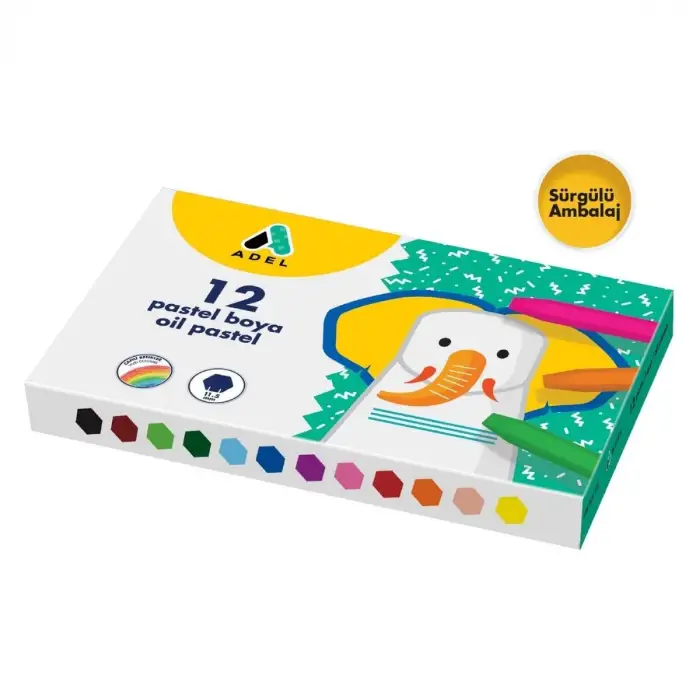 ADEL PASTEL BOYA 12 RENK