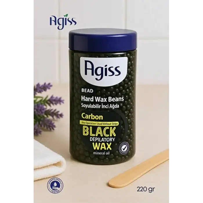 AGİSS BONCUK AĞDA BLACK ŞİŞE 220 GR