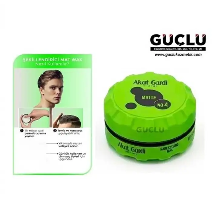AKAT GARDİ WAX 150 ML MATTE NO:4