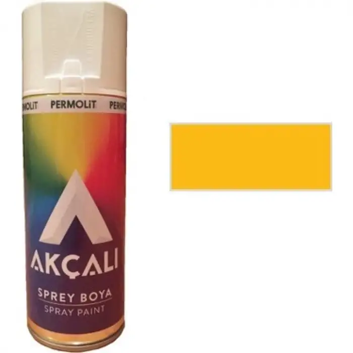 AKÇALI SPREY BOYA KROM SARI 400 ML 316