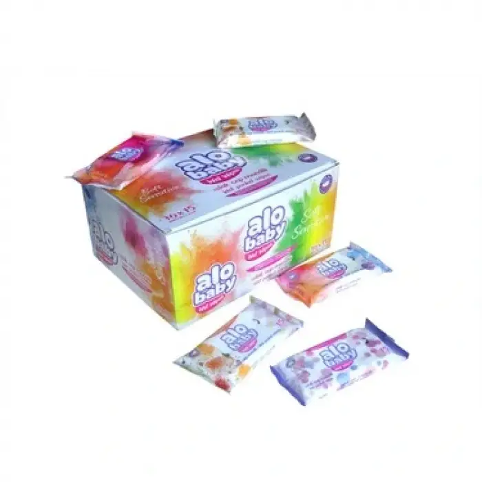 ALOBABY ISLAK CEP MENDİLİ 15 Lİ (PKT-36 LI)