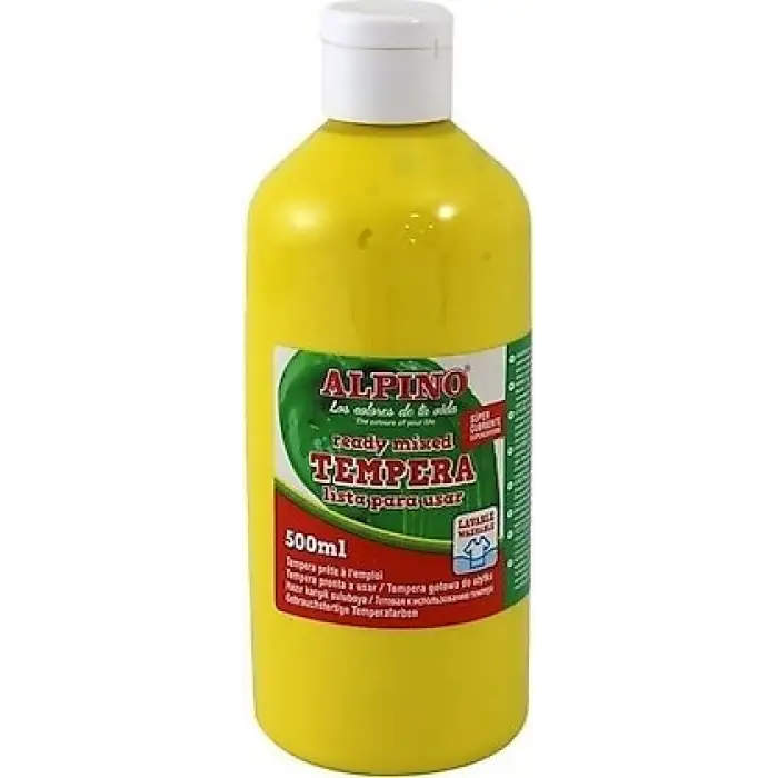 ALPINO TEMPERA SULU BOYA 250 ML SARI 40171