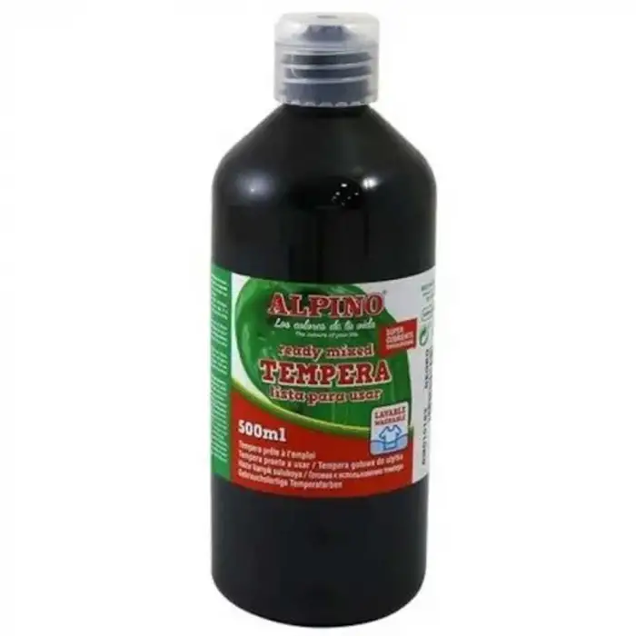 ALPINO TEMPERA SULU BOYA 250 ML SİYAH 40183