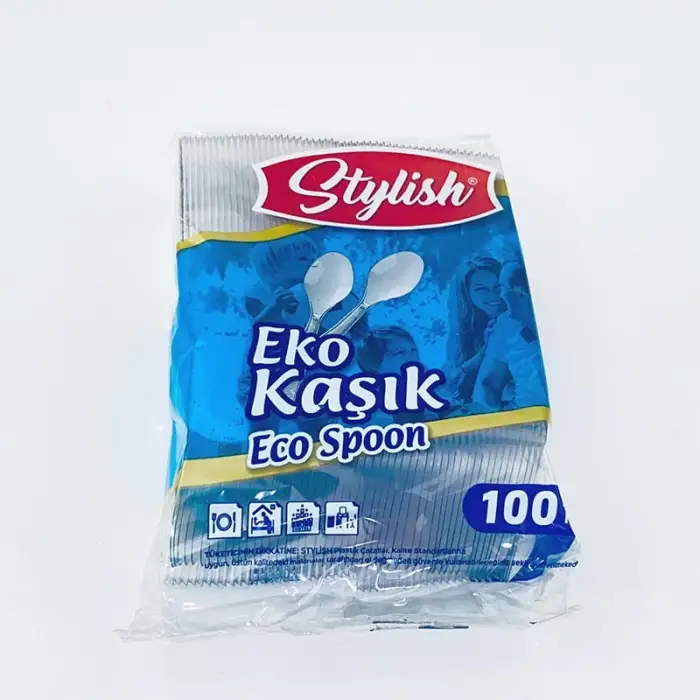 PLASTİK KAŞIK EKO 100 LÜ