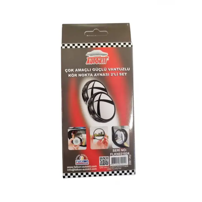 AUTOKIT GÜÇLÜ VAN.KÖR NOKTA AYNASI 2 Lİ 031824