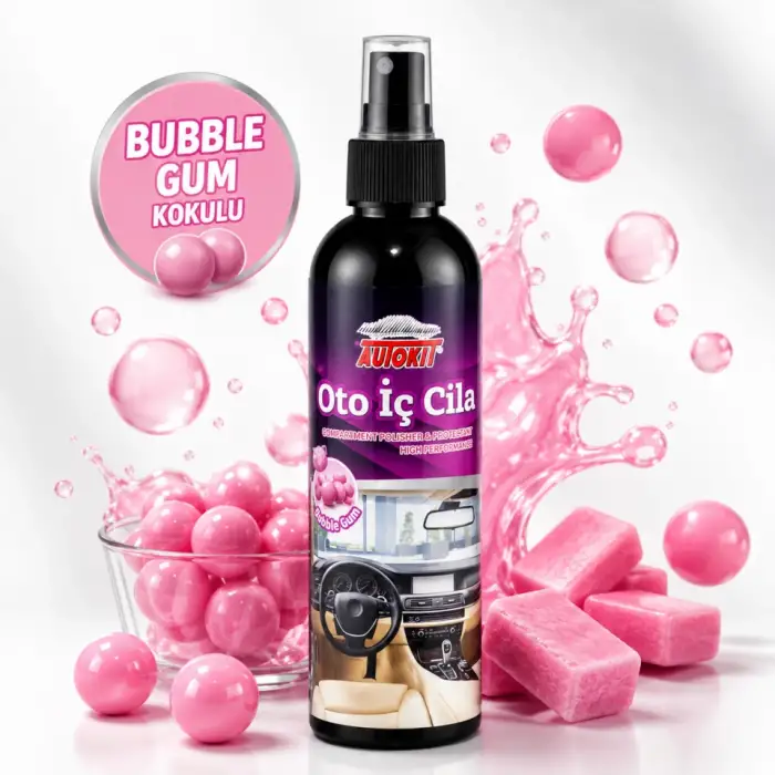 AUTOKIT OTO İÇ CİLA 250 ML BUBBLE GUM FA2-1230