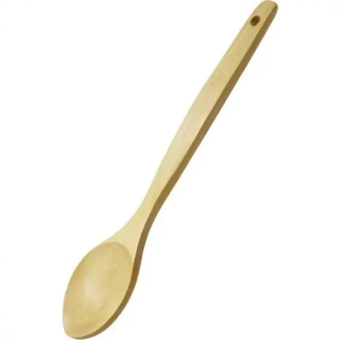 BALSA AHŞAP KAŞIK VERNİKLİ 26 CM BLS-A14