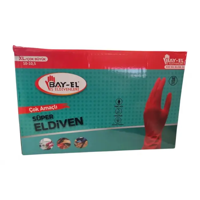 BAY-EL ÇOK AMAÇLI SÜPER ELDİVEN XL EL-438(PK-20Lİ)